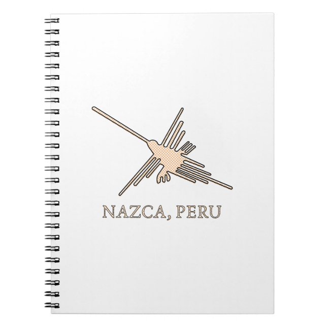 Carnet Newsprint de Nazca Hummingbird (Devant)