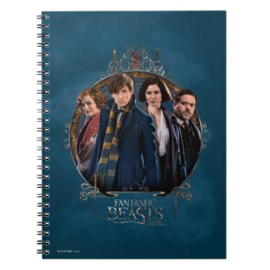 Carnet NEWT SCAMANDER™ et entreprise Art Nouveau Frame