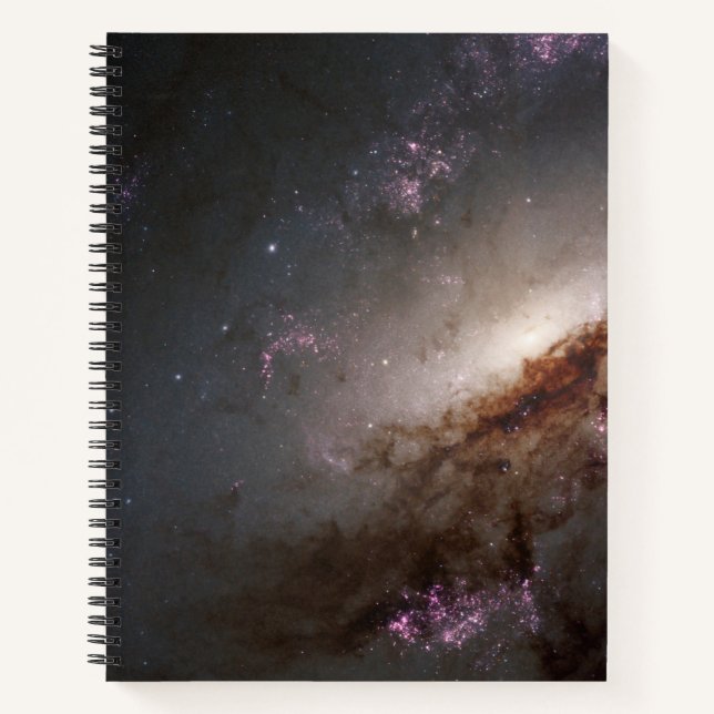 Carnet Ngc 4258 Sous Formation D'Étoiles Intenses. (Devant)