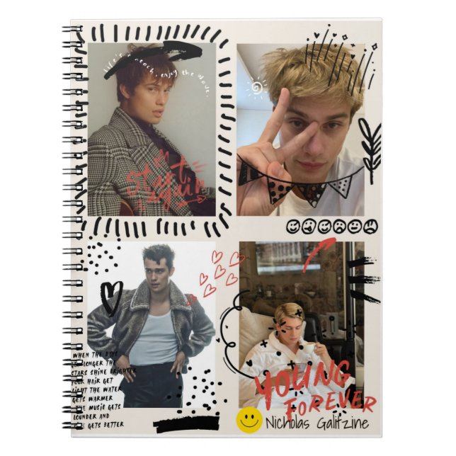 Carnet Nicholas Galitzine (Devant)
