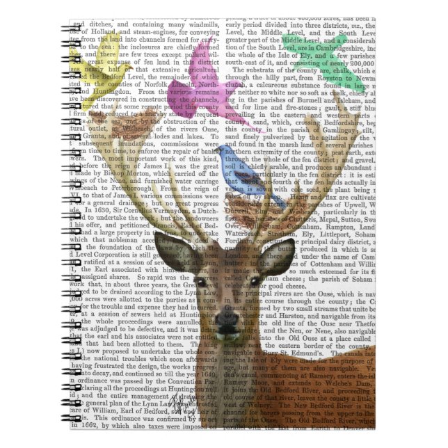 Carnet Nids des cerfs et des oiseaux Pastel Shades (Devant)