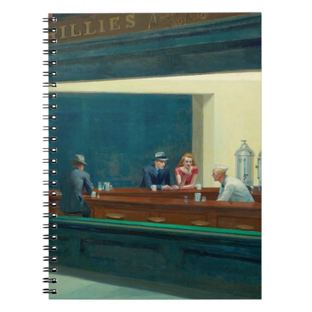 Carnet Nighthawks 1942 par Edward Hopper (Devant)