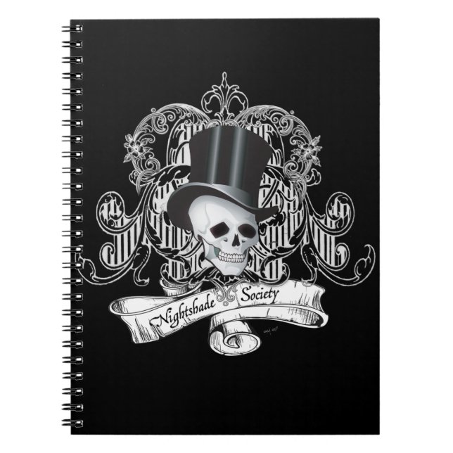Carnet Nightshade Society (Couleurs foncées) (Devant)