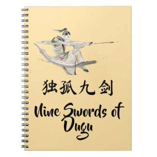 Carnet Nine Swords of Dugu Notebook