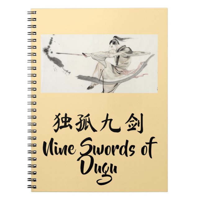 Carnet Nine Swords of Dugu Notebook (Devant)