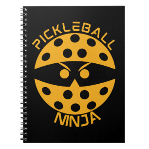 Carnet Ninja de pickleball - orange