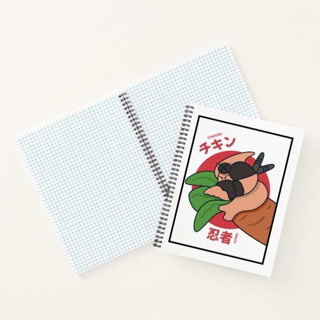 Carnet Ninja de poulet (Intérieur)