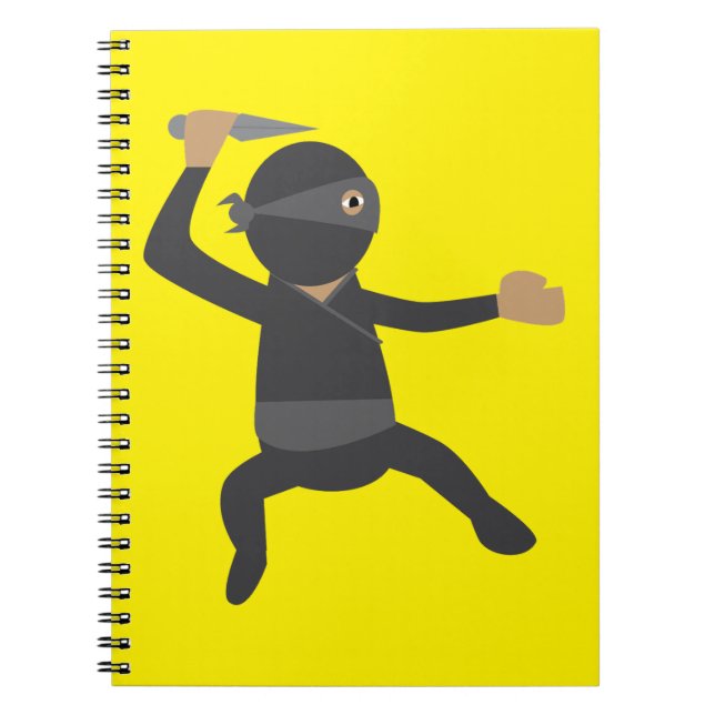 Carnet Ninja Drôle (Devant)