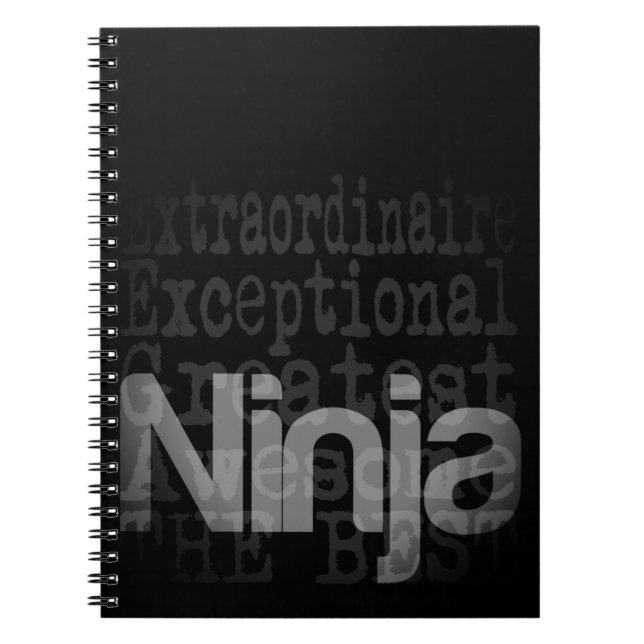 Carnet Ninja Extraordinaire (Devant)