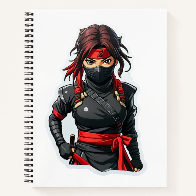 Carnet Ninja Girl (Devant)