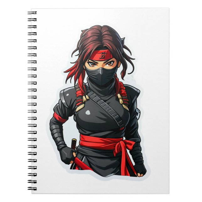 Carnet Ninja Girl (Devant)