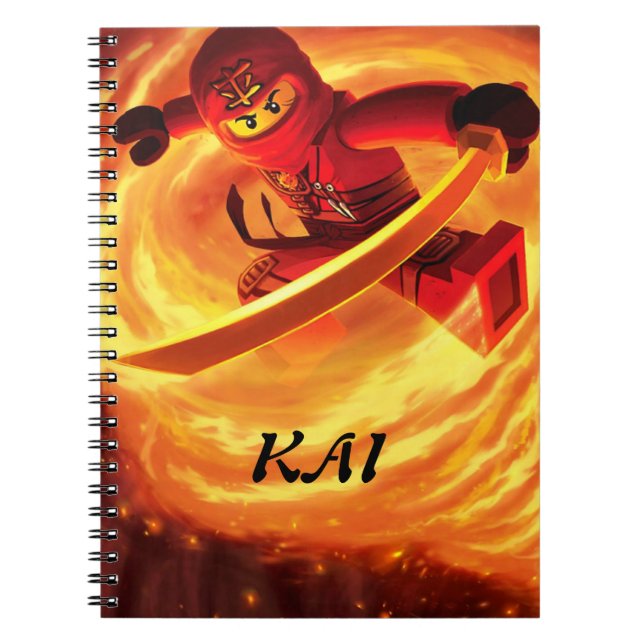 Carnet Ninjago Kai (Devant)