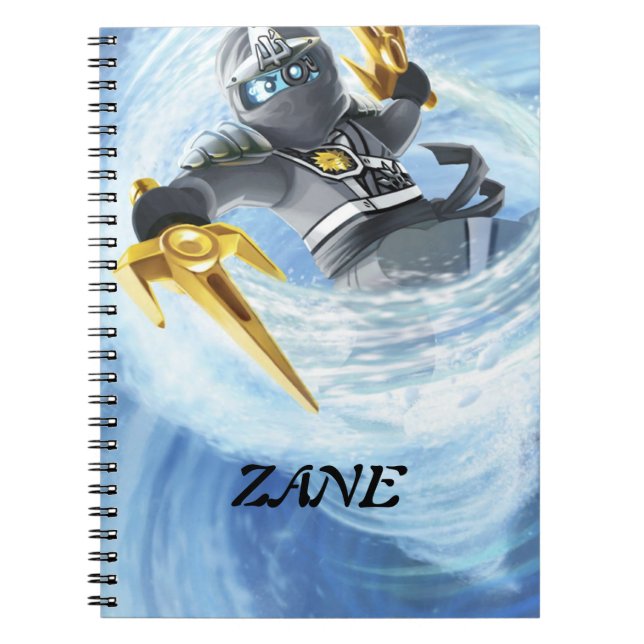 Carnet Ninjago Zane (Devant)