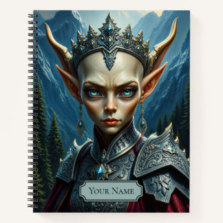Carnet Nivalis Mountain Queen Dark Fantasy Relié