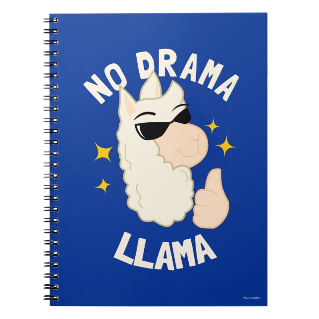 Carnet No Drama Llama (Devant)