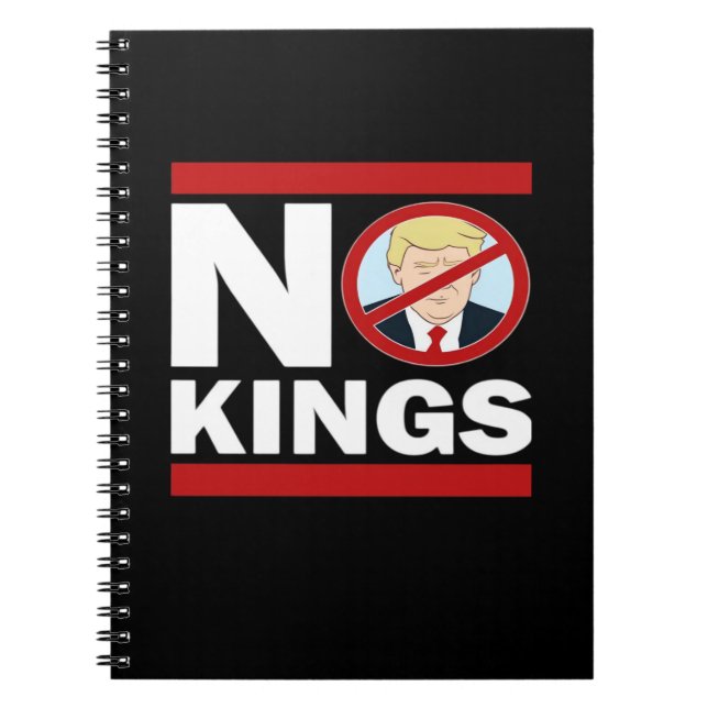Carnet No Kings Anti Classic Minimal Clean (Devant)