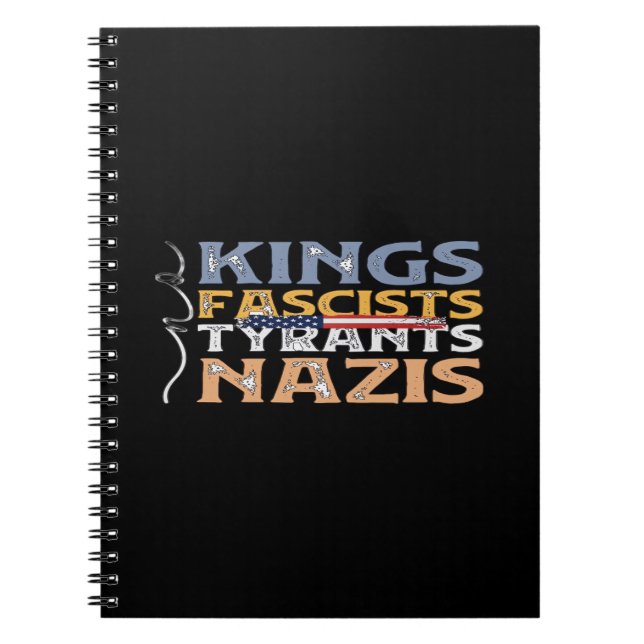 Carnet No Kings, Fascists, Tyrants, Nazis – Anti-Authorit (Devant)