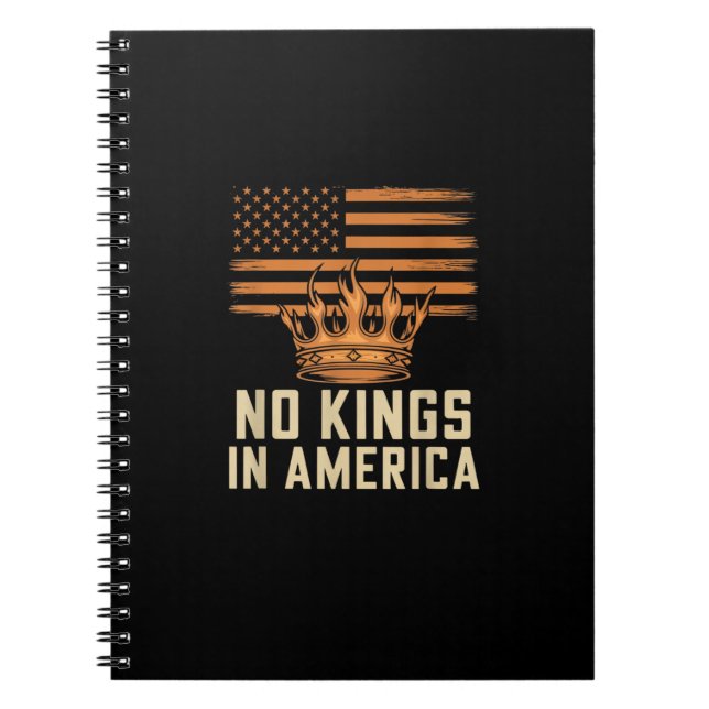 Carnet No Kings In America United States Independence Cre (Devant)