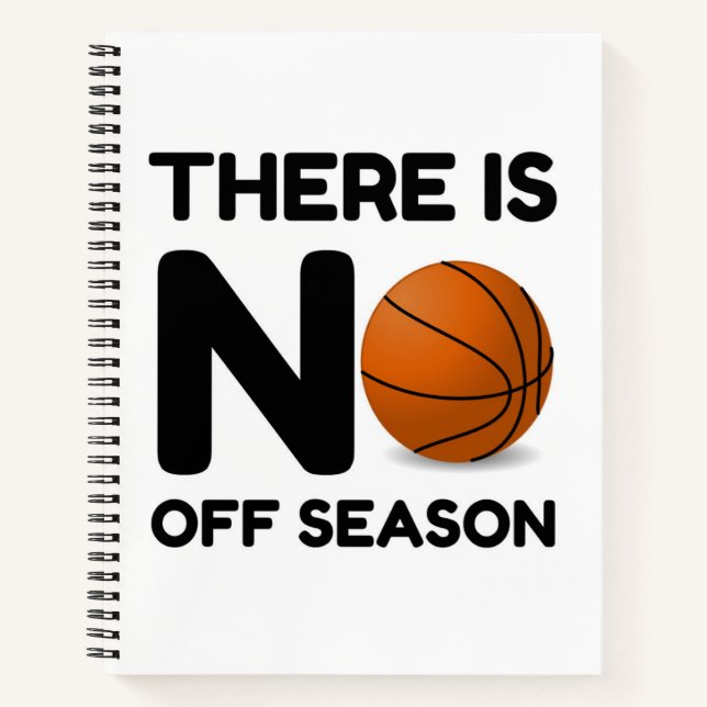 Carnet No Off Season Basketball (Devant)