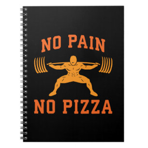 Carnet No Pain, No Pizza - Carbes - Amusant Entraînement