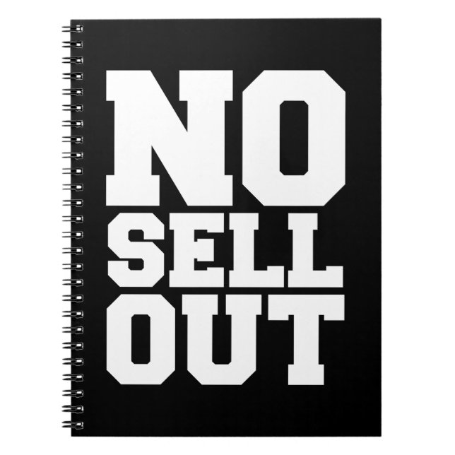 CARNET NO SELL OUT (Devant)