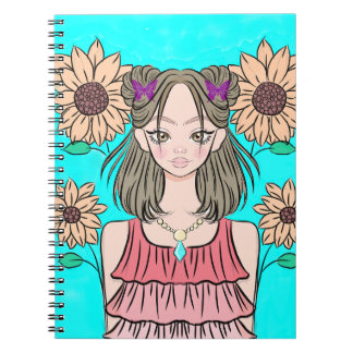 Carnet Nobook turquoise beauté soleil