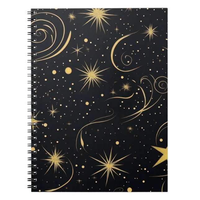 Carnet nocturne étoilé (Devant)