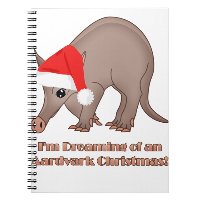 Carnet Noël d'Aardvark (Devant)