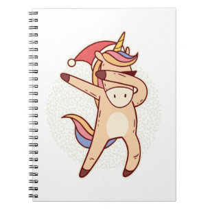Carnet noël de la licorne