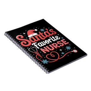 Carnet Noël de l'infirmière préférée de Santa