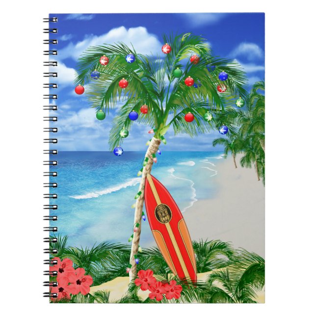 Carnet Noël de plage (Devant)
