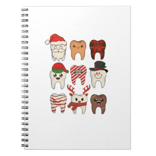 Carnet Noël Dentaire Dentiste Fête Dentiste
