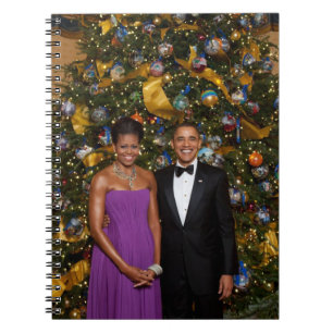 Carnet Noël du président Barack Obama et de Michelle