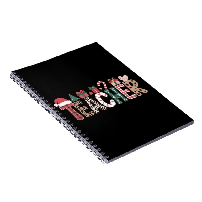 Carnet Noël Enseignant Vie Enseigner Amour Inspirant  (Côté Droit)