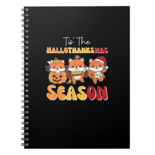 Carnet Noël Halloween C'Est La Saison Hallothanksmas