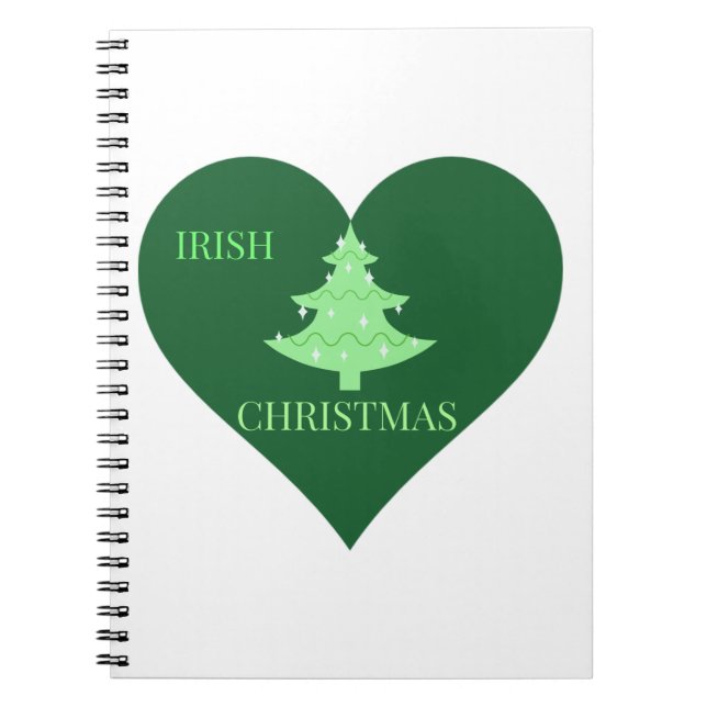 Carnet Noël irlandais (Devant)