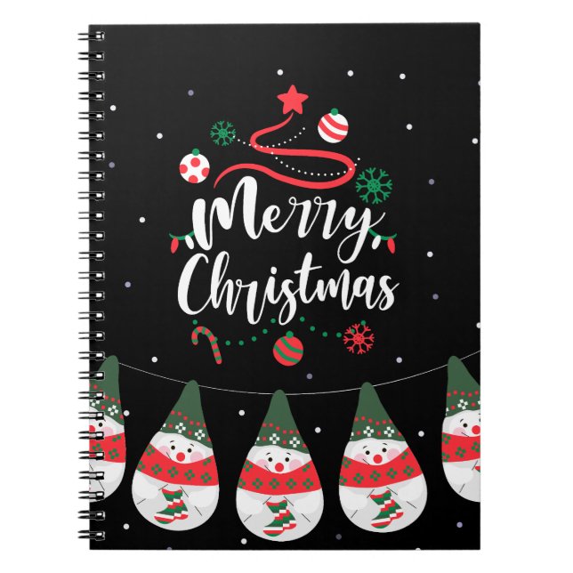 Carnet Noël Jingle Bells Joyeuse Salutations Collection (Devant)