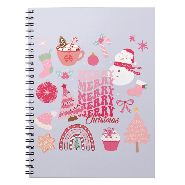Carnet Noël moderne (Devant)