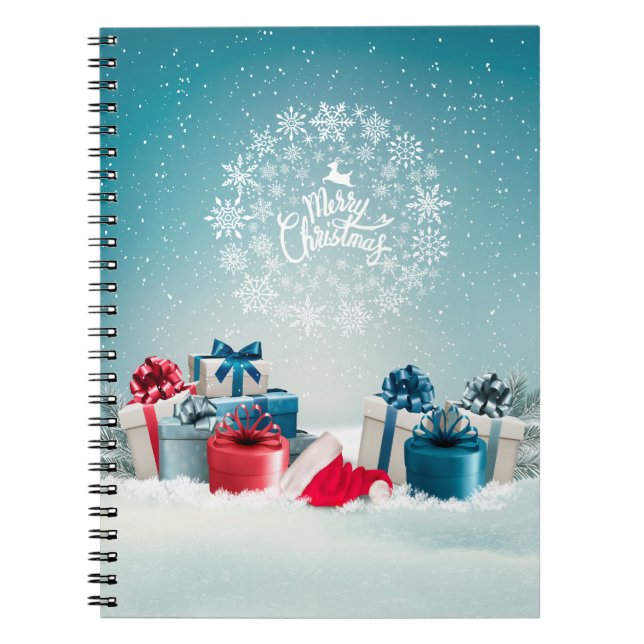 Carnet Noël présent (Devant)