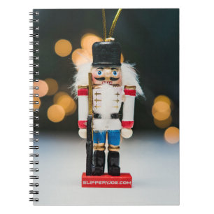 Carnet Noël SlipperyJoe nutcracker figurine ornement