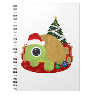 Carnet Noël - Tortue