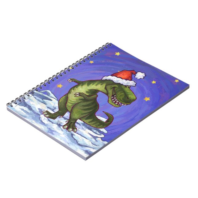 Carnet Noël Tyrannosaurus (Côté gauche)
