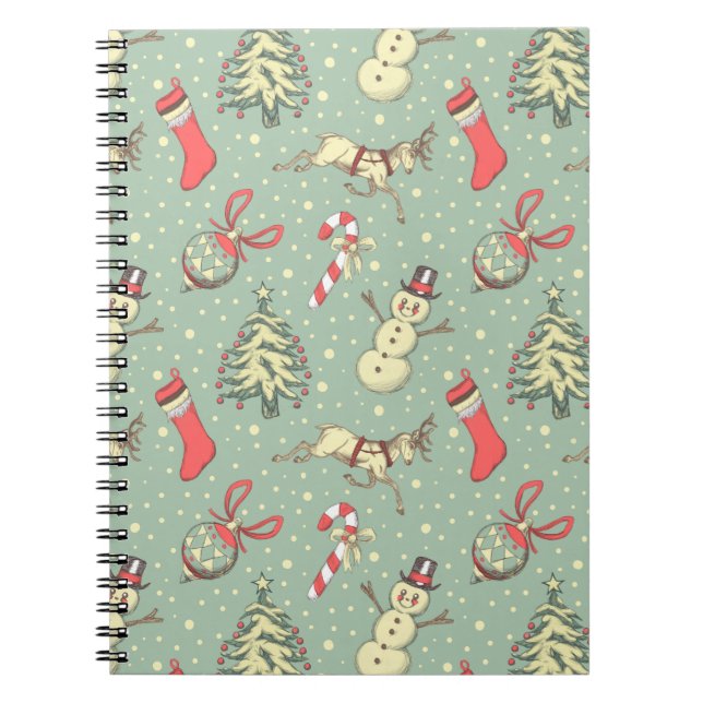 Carnet Noël vintage (Devant)