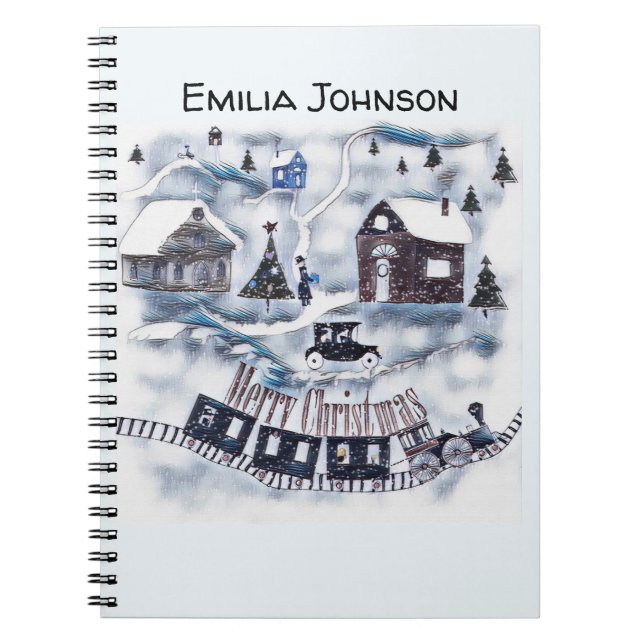 Carnet Noël, Vintage (Devant)