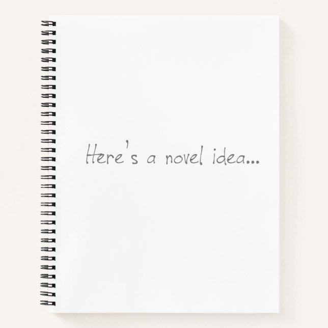 Carnet Noeud Idea Spiral Borne Notebook (Devant)