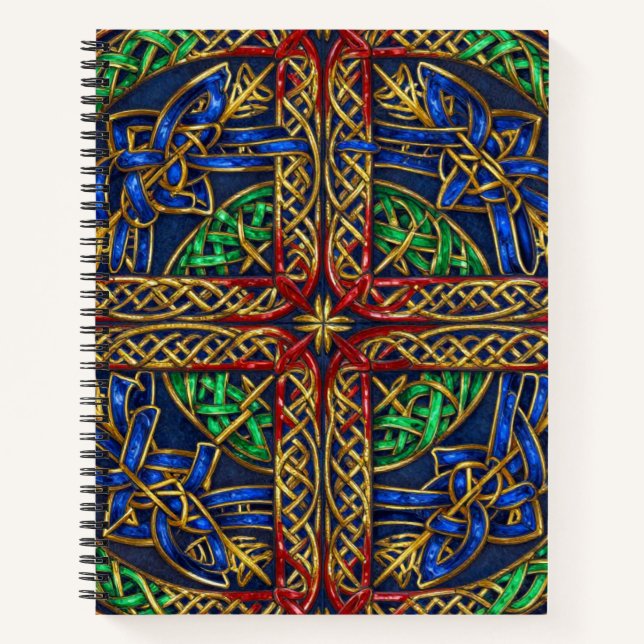 Carnet Nœuds celtiques médiévaux antiques (Devant)