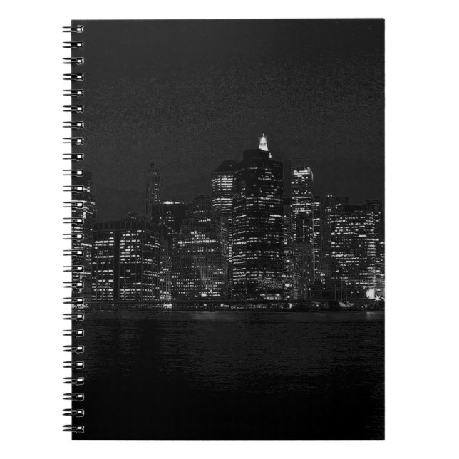 Carnet Noir et blanc New York City (Devant)