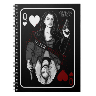 Carnet Noir orphelin Sarah et Helena - soeur/Sestra