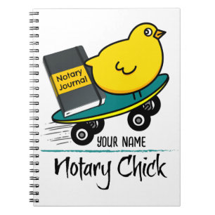 Carnet Nom Customisé de l'option Notaire mobile sur skate