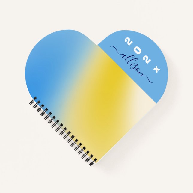Carnet nom de fond magique Personnalisé  (Devant)